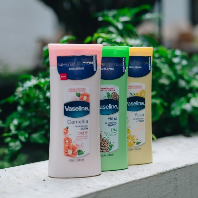 Vaseline Japanese Limited Edition Body Lotion Anti